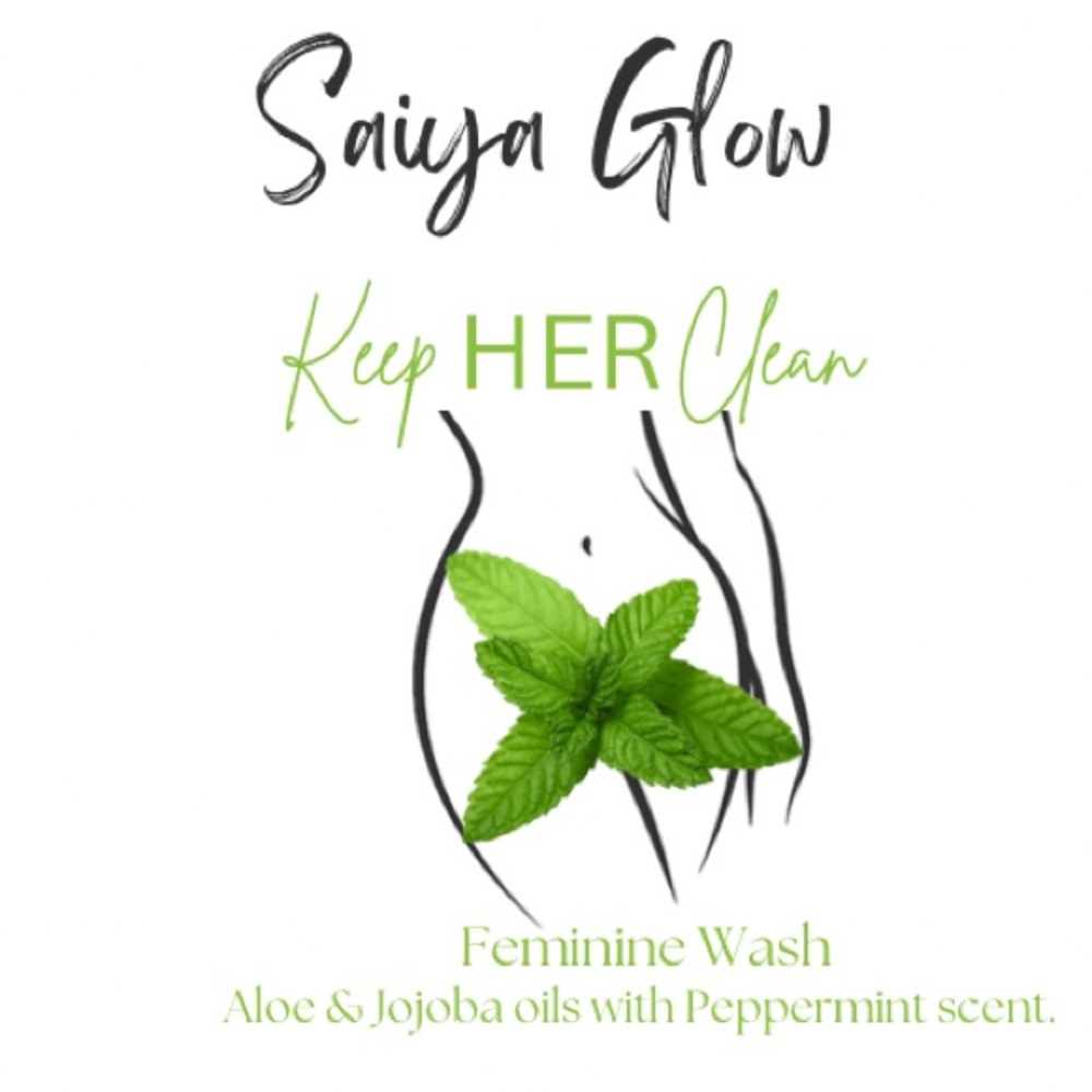COPY - 🍃RESTOCKED🌱 SAIYA GLOW PEPPERMINT YONI WASH